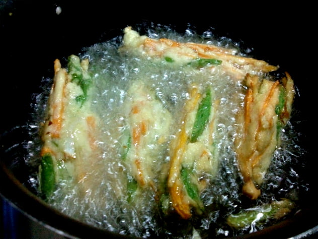 Kakiage | Legumes Empanados receita